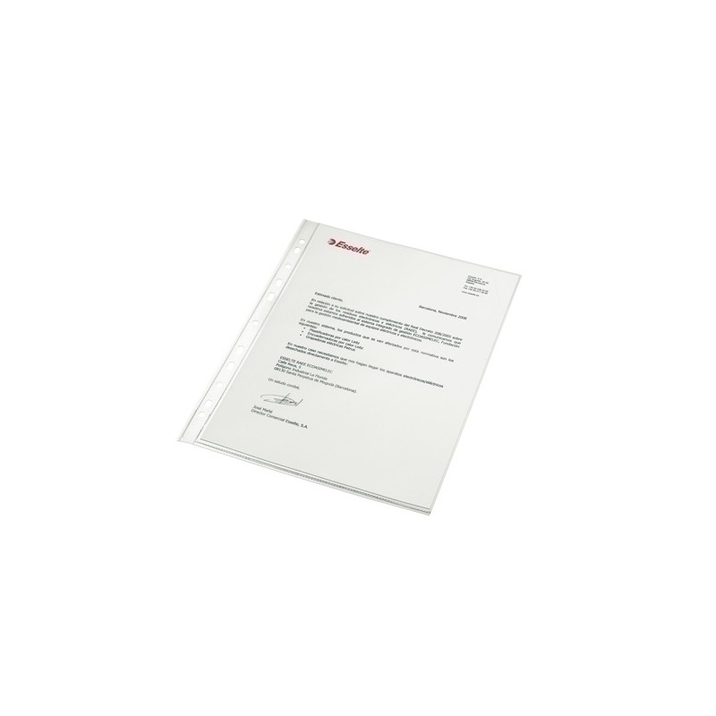 FUNDA MULT-ESS-PP 120µ LISO Fº 16 P-100