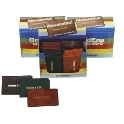 FUNDA CARNET IBERP-PVC TARJ-+NIF P-40