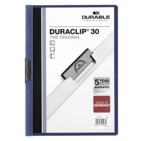 DOSSIER CLIP DURACLIP A4 2200 30h AZ-OS-