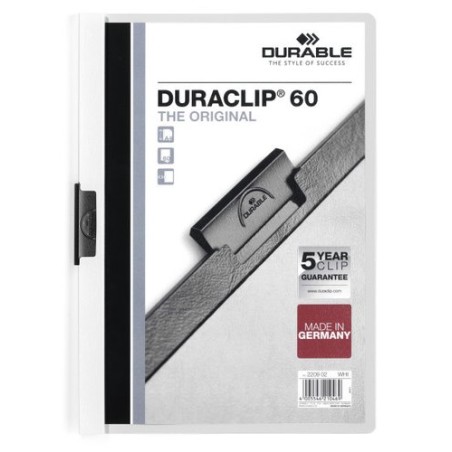 DOSSIER CLIP DURACLIP A4 2209 60h BLANCO