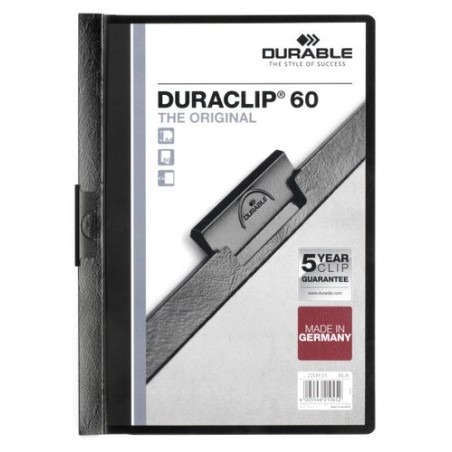 DOSSIER CLIP DURACLIP A4 2209 60h NEGRO