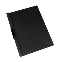 DOSSIER CLIP DB PP A4 p-MET-30h NEGRO