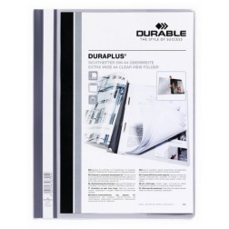 DOSSIER FASTENER DURAPLUS 2579 A4 GRIS