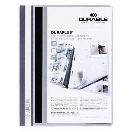 DOSSIER FASTENER DURAPLUS 2579 A4 GRIS