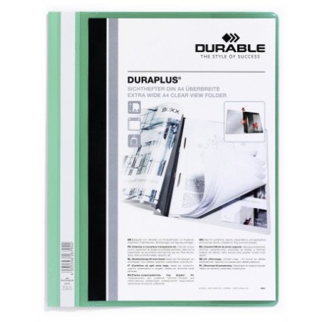 DOSSIER FASTENER DURAPLUS 2579 A4 VERDE
