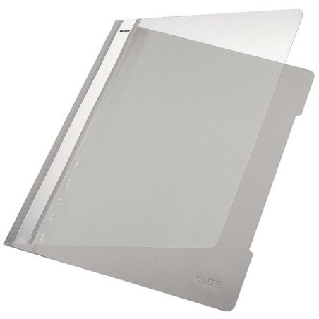 DOSSIER FASTENER LEITZ PVC A4 TARJ-GRIS