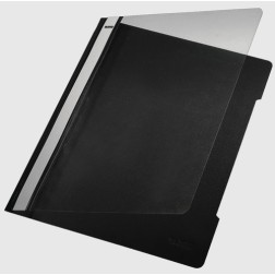 DOSSIER FASTENER LEITZ PVC A4 TARJ-NEGRO