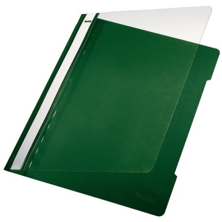 DOSSIER FASTENER LEITZ PVC A4 TARJ-VERDE