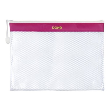 DOSSIER SOBRE DOHE CREM- A4 PVC ROSA