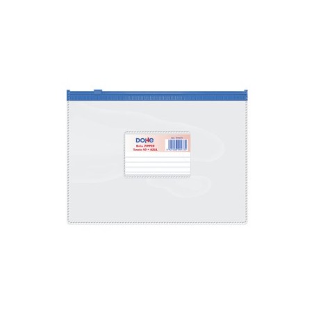 DOSSIER SOBRE DOHE ZIP A5 APAIS-PVC AZUL