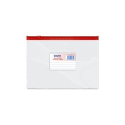 DOSSIER SOBRE DOHE ZIP A5 APAIS-PVC ROJO