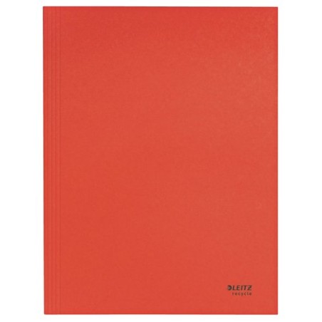 SUBCARP- LEITZ RECYCLE 3 SOL- A4 ROJO