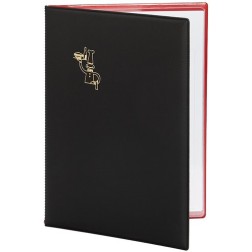 CARP-PORTAMENUS PARDO PVC Fº NEGRO