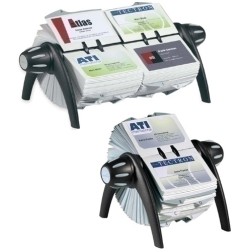 FICHERO ROTAT-TARJET-VISIFIX FLIP NEGRO