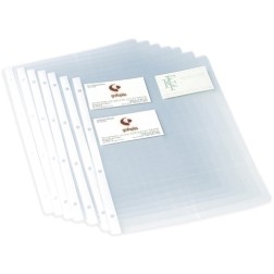 FUNDA TARJETAS GRAF-PP A4 8 DP 4T RF(10)