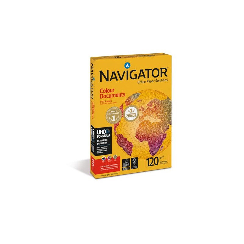 PAPEL A3 NAVIGATOR 120g 500h COLOUR DOC-