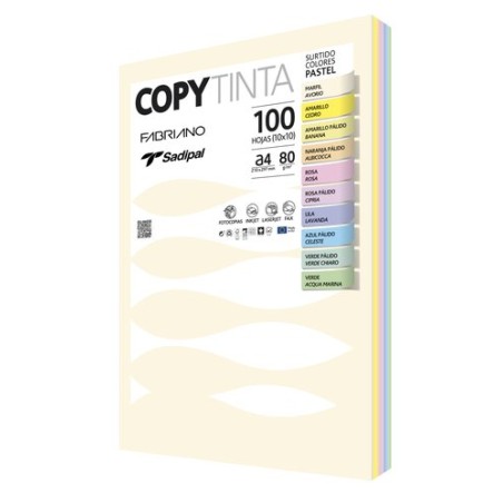 PAPEL COLOR A4 COLORE 80 100h SURTID-CLA