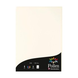 PAPEL CLAIREFONTAINE POLLEN A4 50h BLANC
