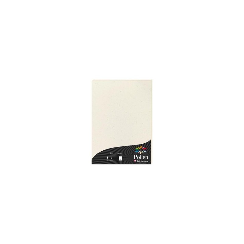 PAPEL CLAIREFONTAINE POLLEN A4 50h NATUR