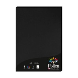 PAPEL CLAIREFONTAINE POLLEN A4 50h NEGRO
