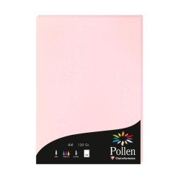 PAPEL CLAIREFONTAINE POLLEN A4 50h ROSA