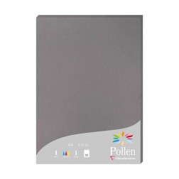 PAPEL CLAIREFONTAINE POLLEN A4 25h GRIS