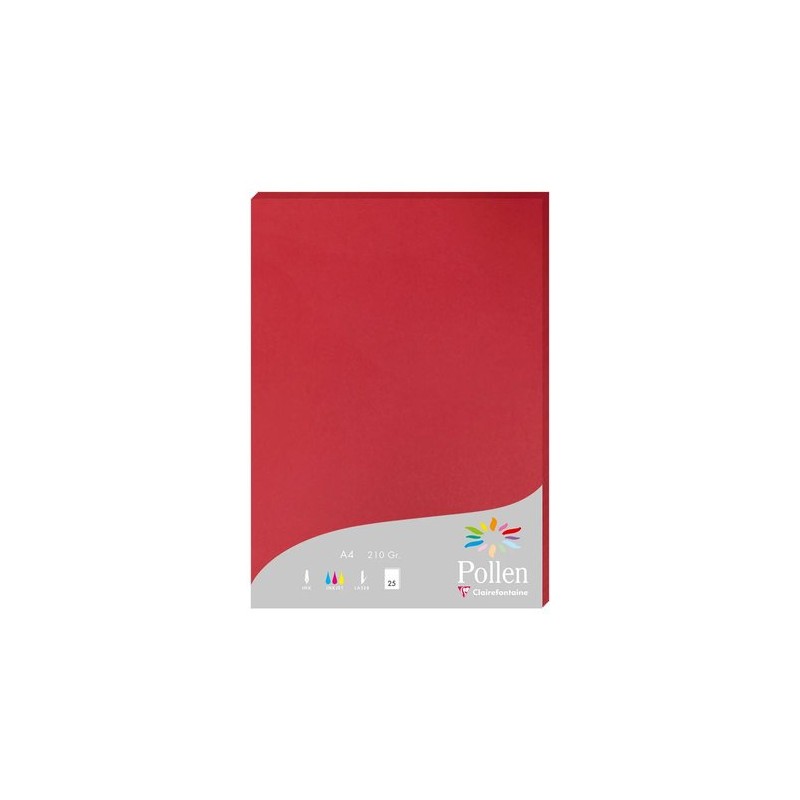 PAPEL CLAIREFONTAINE POLLEN A4 25h GROSE