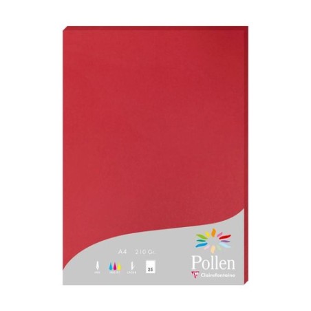 PAPEL CLAIREFONTAINE POLLEN A4 25h GROSE