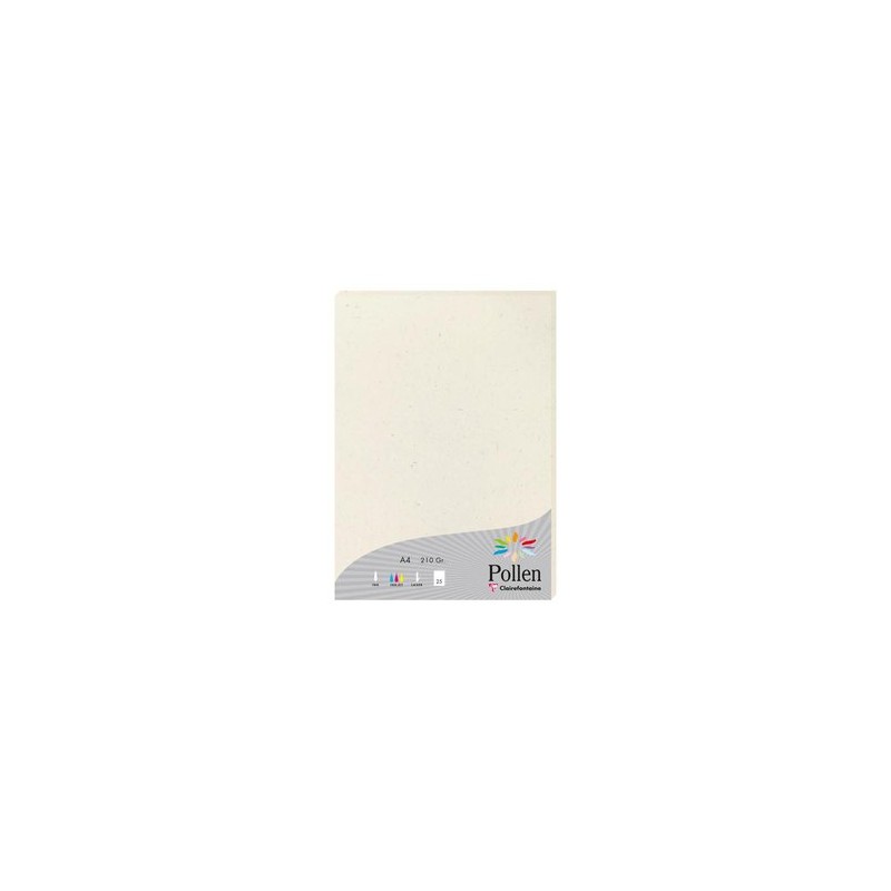PAPEL CLAIREFONTAINE POLLEN A4 25h NATUR