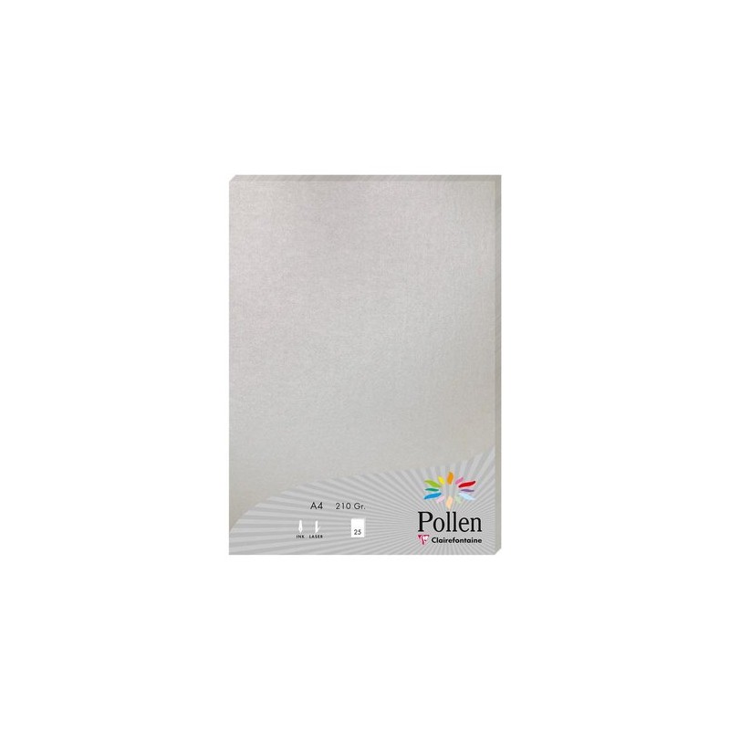 PAPEL CLAIREFONTAINE POLLEN A4 25h PLATE