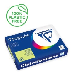 PAPEL COLOR A4 TROPHEE 80g 500h VD-NATUR