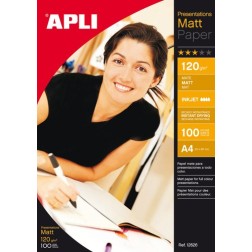 PAPEL A4 APLI MATE 120g 100h INKJET
