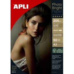 P-INKJET APLI FOTO A3 200g 50h BRIGHT