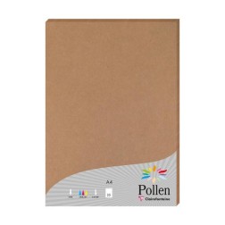 PAPEL CLAIREFONTAINE POLLEN A4 25h KRAFT
