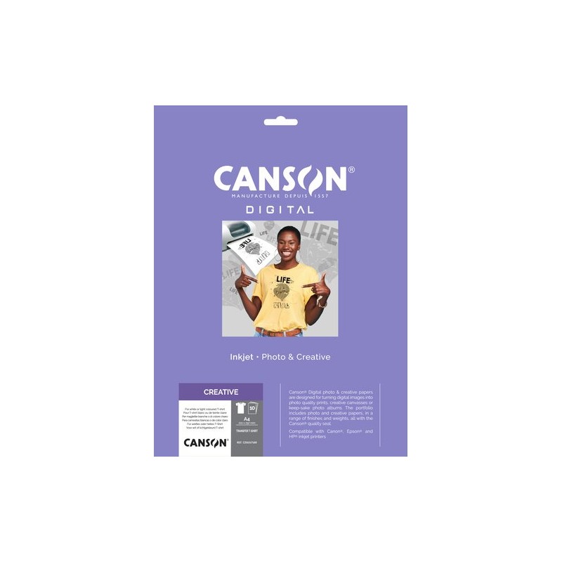 P-IJ-TRANSFER CANSON A4 10h ALGD-CLARO