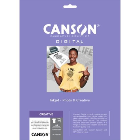P-IJ-TRANSFER CANSON A4 10h ALGD-CLARO
