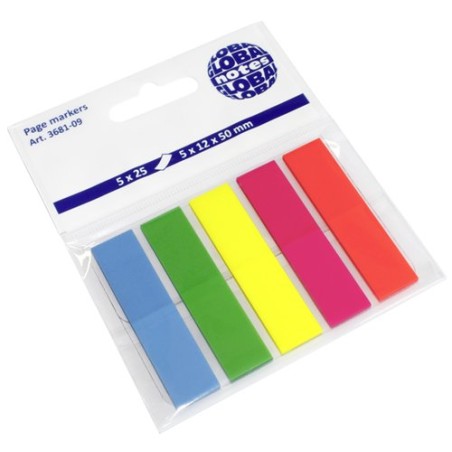 BANDERITAS ADHESIVAS BLISTER de 5