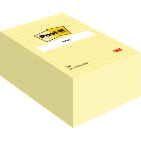 TACO NOTAS POST-IT 660 102X152 C- LINEAS