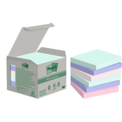 TACO NOTAS POST-IT RECICL- 654 76x76 P-6
