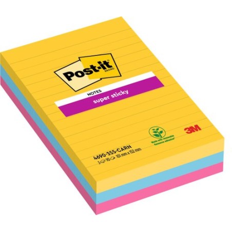TACO NOTAS POST-IT 4690 101x152 P-3