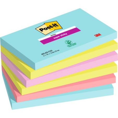 TACO NOTAS POST-IT 655 76x127 P-6