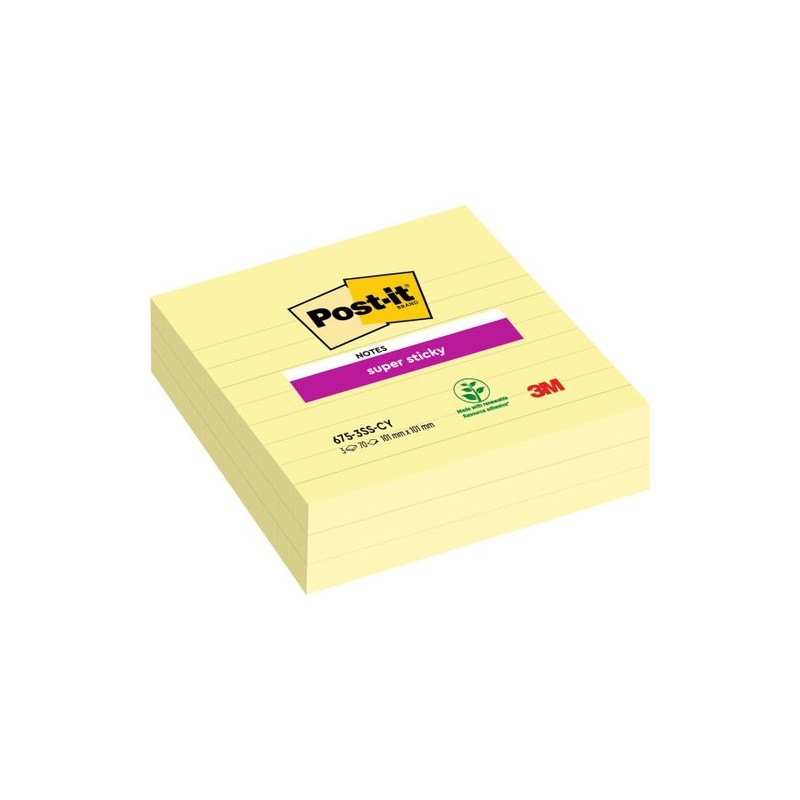 TACO NOTAS POST-IT 675 101x101 P-3