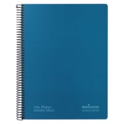 BLOC NAVIGATOR A4 80h CD-4 AZUL