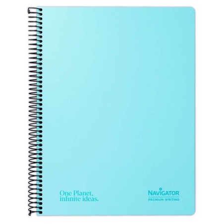 BLOC NAVIGATOR A4 80h CD-4 PASTEL AZUL