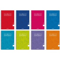 BLOC PAPYRUS t-DURA Fº 80h LISO COL-SUR