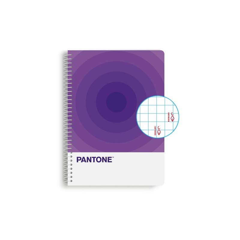 BLOC ESCOL-PANTONE A4 MOODS 80h 4x4 FC