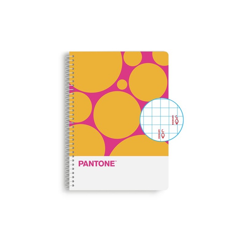 BLOC ESCOL-PANTONE A4 MOODS 80h 4x4 ID