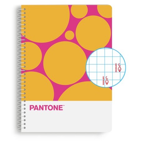 BLOC ESCOL-PANTONE A4 MOODS 80h 4x4 ID