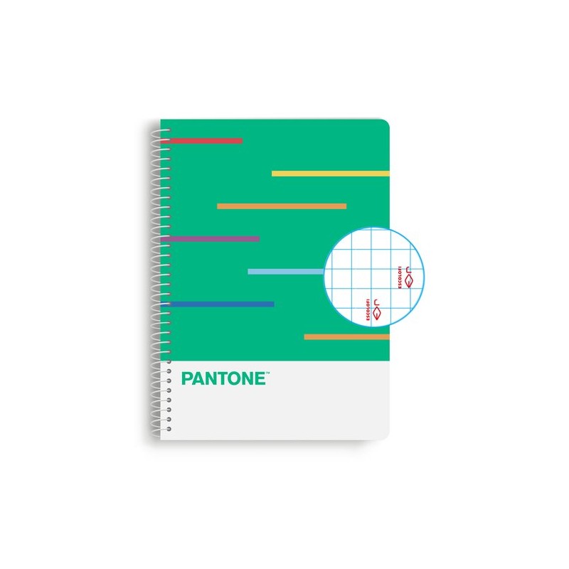 BLOC ESCOL-PANTONE A4 MOODS 80h 4x4 SP