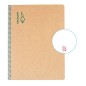 BLOC ESCOLOFI GREEN A4 50h LISO 80g
